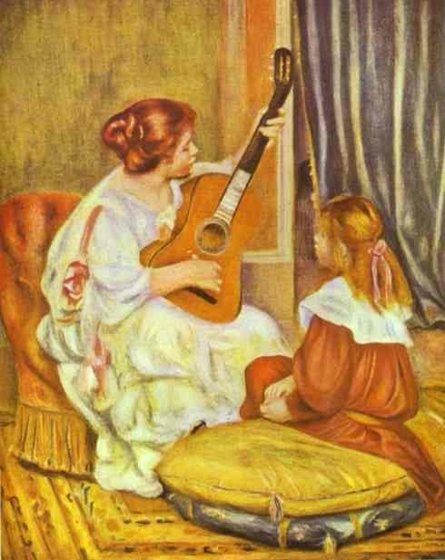 Pierre Auguste Renoir Guitar Lesson